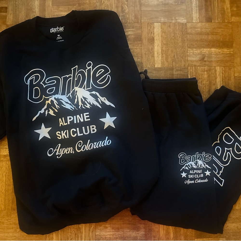 Barbie by PacSun black sweat set